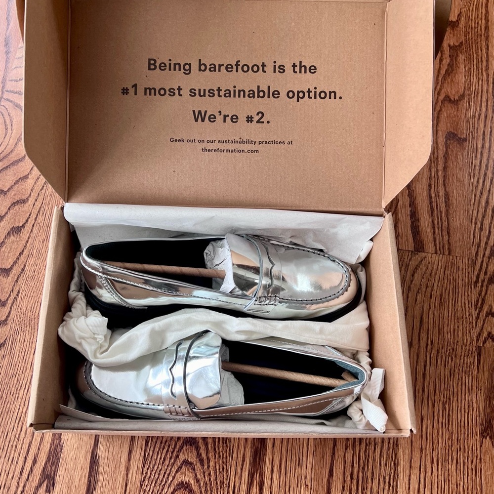 Reformation Agathea Chunky Loafer NWT- - Picture 2 of 10